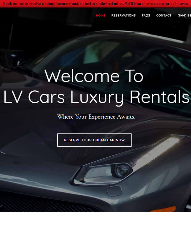 LV Cars Luxury Rentals