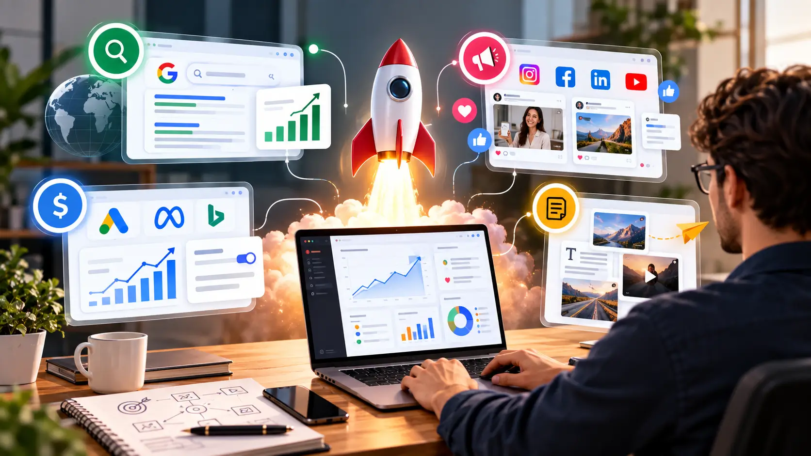Digital Marketing Launch Dashboard