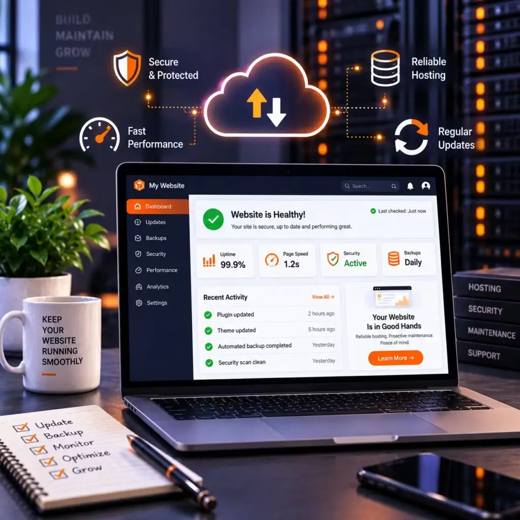 Modern-Website-Hosting-Dashboard