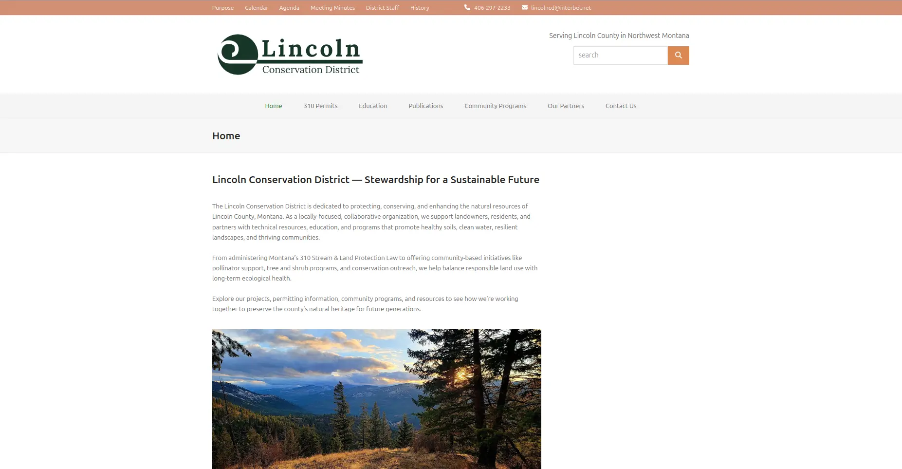 Lincoln Conservation District Before